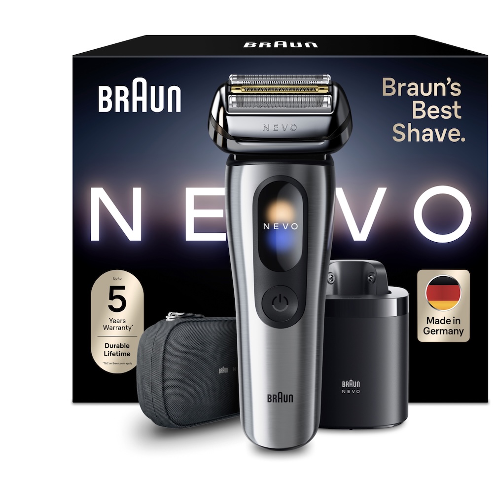 Braun Nevo revolutioniert die Rasur
