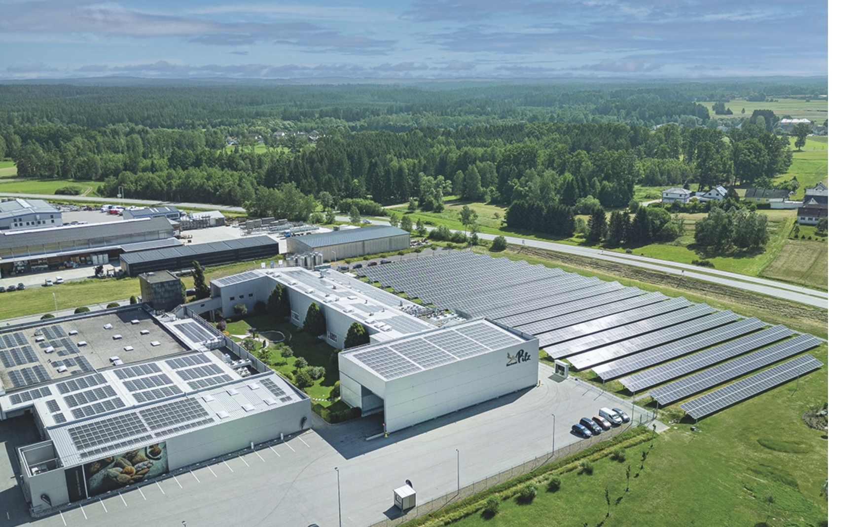 Mit der PV-Anlage werden 30 % des Stroms selbst erzeugt.