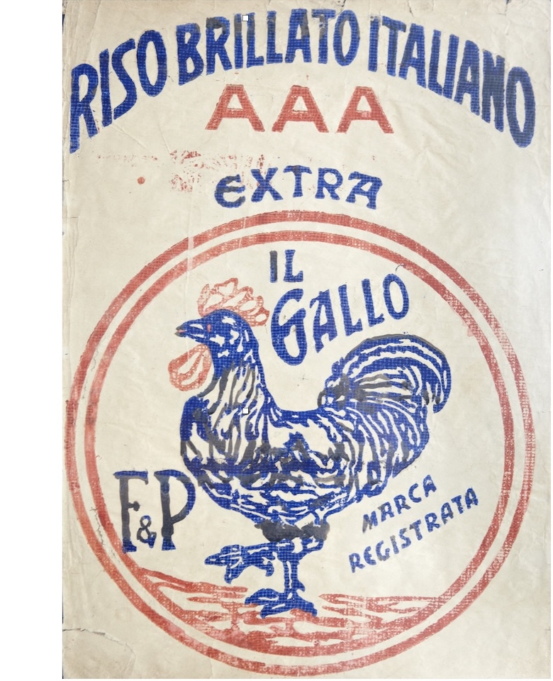 Der Hahn ist seit jeher das ikonische Markenzeichen von Riso Gallo.