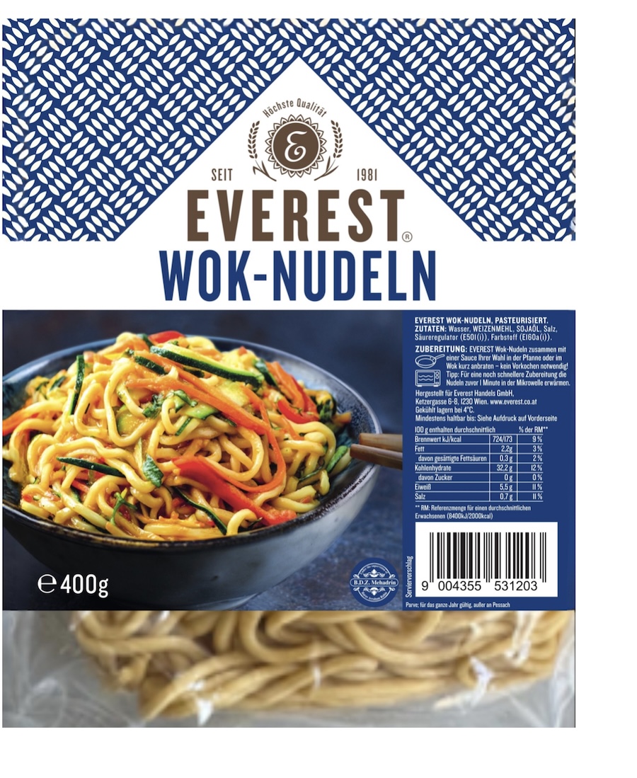 Everest Wok-Nudeln