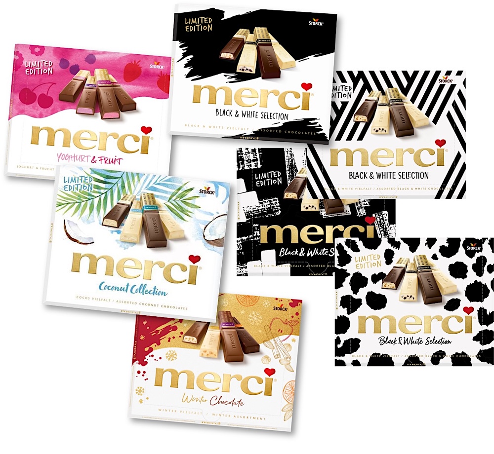 merci im neuen Design