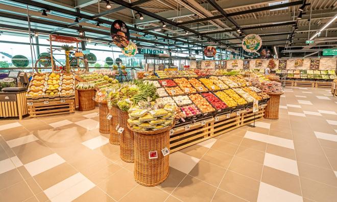 Obst und Gemüse bei Merkur in Amstetten