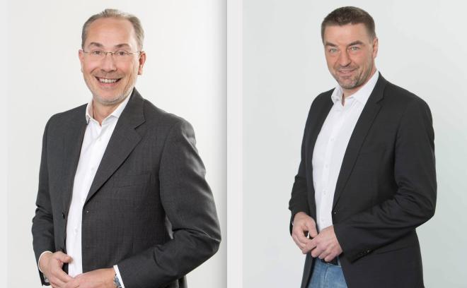 Markant GF Thomas Zechner (li.) und Nah&Frisch Geschäftsführer Hannes Wuchterl