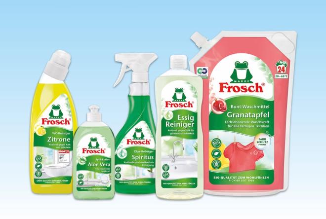 Kompletter Relaunch bei Frosch