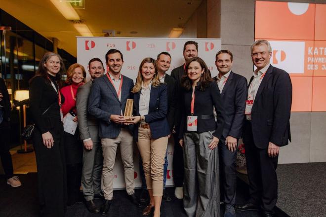 Der Award in der Kategorie 3