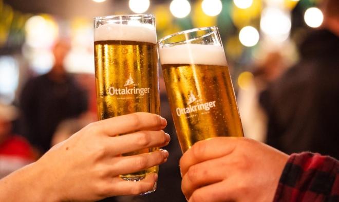 Am Ende der Führung wartet eine hopfige Verkostung des preisgekrönten Ottakringer Biersortiments.