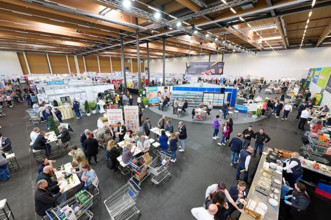 Auch heuer waren wieder mehr als 100 Aussteller sowie mehr als 450 Unternehmer:innen an beiden Messetagen in der 9.000 m2 großen Messehalle dabei.