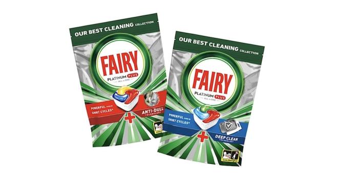 Fairy Platinum Plus Geschirrspültabs mit verbesserter Formulierung