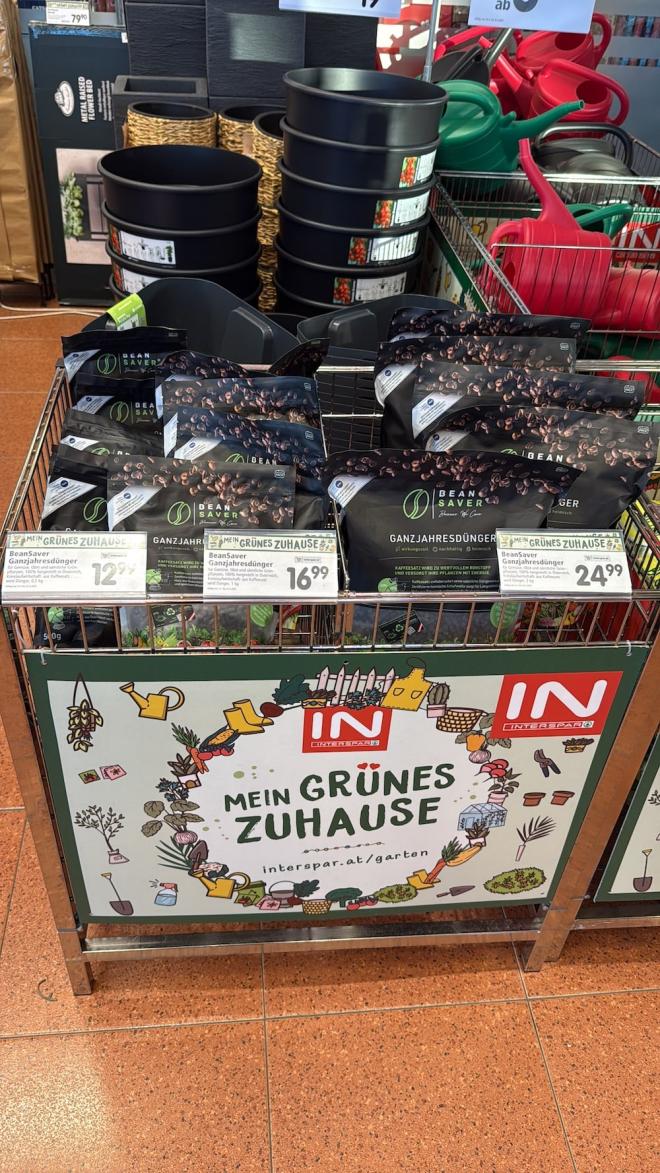 BeanSaver bei Interspar