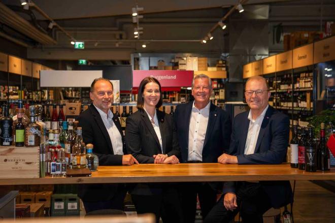 v.l.n.r.: Thomas Panholzer, Nicole Unterberger, Hubert Schellhorn, Manuel Zischg und Manfred Hayböck