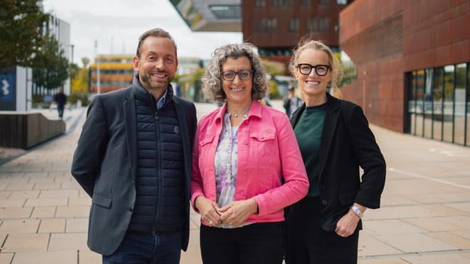 Roman Postl, Monika Fiala und Cordula Cerha