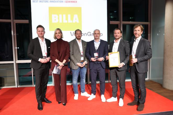 Gewinner des Retail Tech Award 2025: Billa