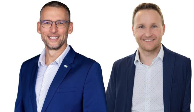 Efko Geschäftsführer Thomas Krahofer (links) und Marketingleiter Markus Luftensteiner