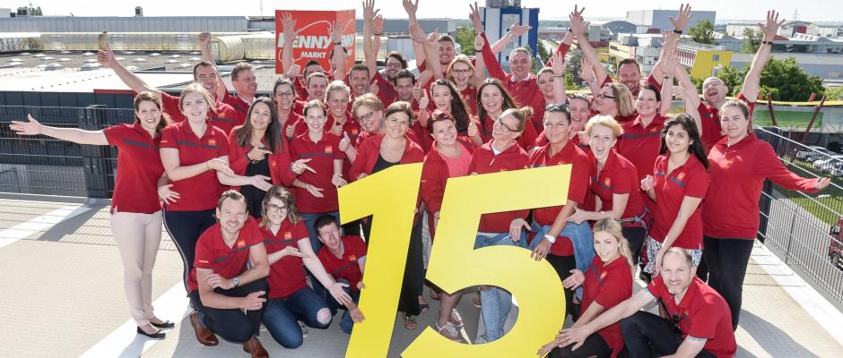 Penny feiert 15 Jahre in Österreich