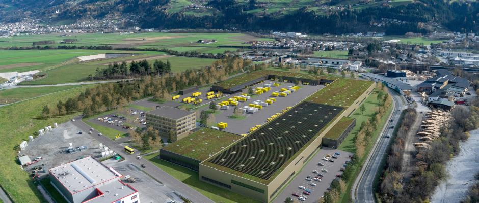 Logistikzentrum der Post in Tirol, Vomp