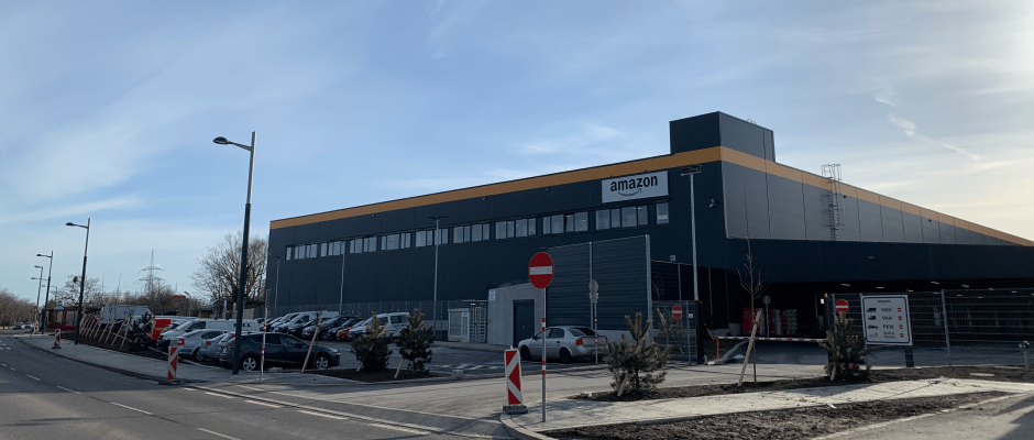 Neues Amazon-Verteilzentrum in Wien Simmering