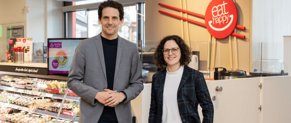 Neu aufgestellte Geschäftsführung bei EatHappy: Florian Bell und Maria Hauptmann