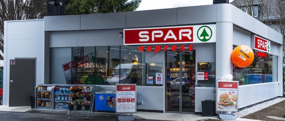 Spar express in Aigen in neuem Glanz
