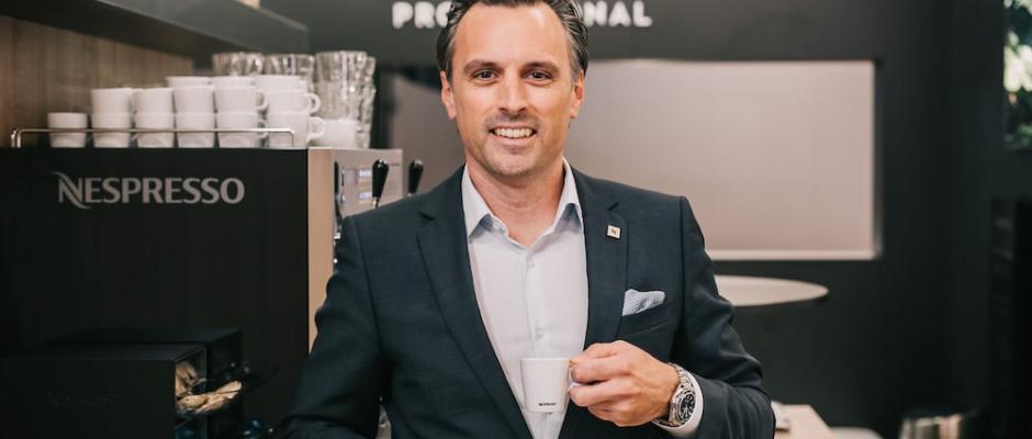 Alexander Priester übernimmt mit November die Agenden des Commercial Director von Nespresso Professional.  