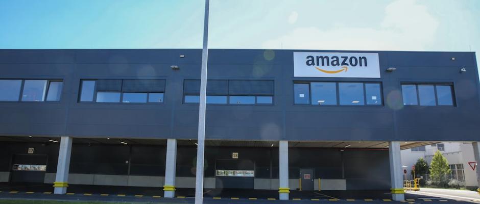 Das relativ neue Amazon Verteilzentrum in Wien Liesing