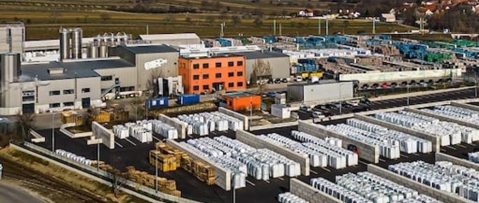 PET to PET Recycling Österreich GmbH im burgenländischen Müllendorf 