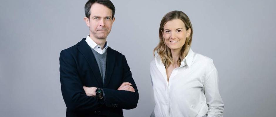 Die neue Geschäftsführung der ACL advanced commerce labs GmbH: Bernhard Erkinger und Clarissa Lehner 