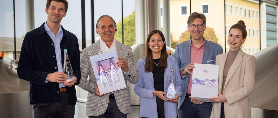 Steigt wird exklusiver Distributor von Evian und Volvic