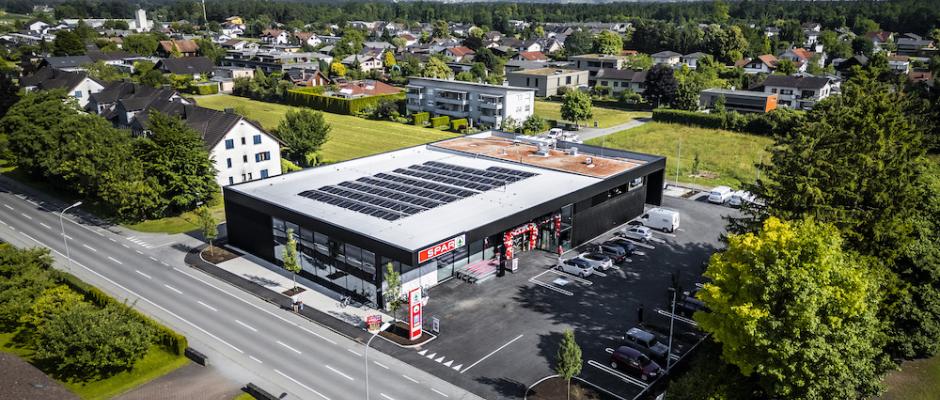 Der neue Spar-Markt in Feldkirch, Stadtteil Nofels, bietet moderne Nahversorgung mit regionalem Fokus und praktischem Einkaufserlebnis.