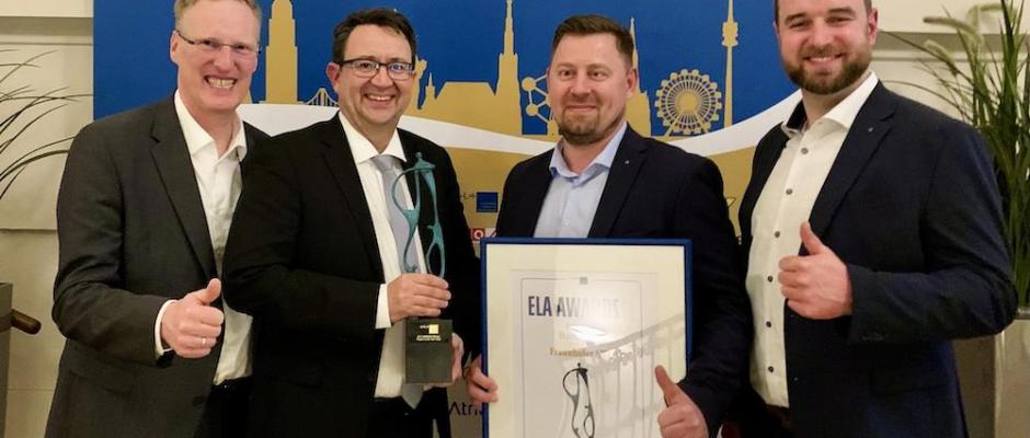 Dachser und Fraunhofer IML gewinnen auch den European Logistics Association Award mit @ILO