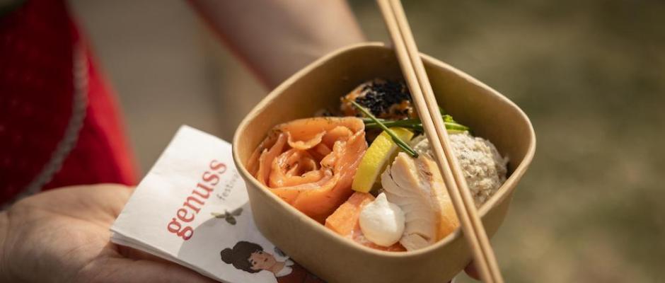 Sushi aus regionalem Fisch