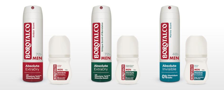 Borotalco Men Absolute Männer-Deo-Range