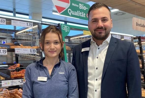 Lidl: Durim Hyseni schaffte es vom Lehrling zum Verkaufsleiter mit Verantwortung für 100 Personen.  