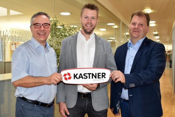 Neu im Zentraleinkauf: v.l.n.r. KR Christof Kastner, Markus Kitzler-Walli und Prok. Gerald Traxler freuen sich auf viele spannende Projekte im Kastner Zentraleinkauf.