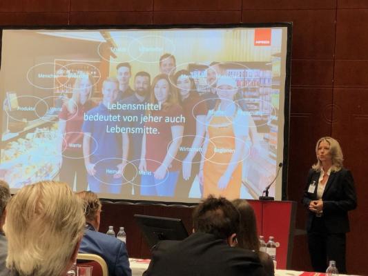 MPreis Geschäftsführerin Martina Dutzler auf der MMM-Fachtagung in Wien