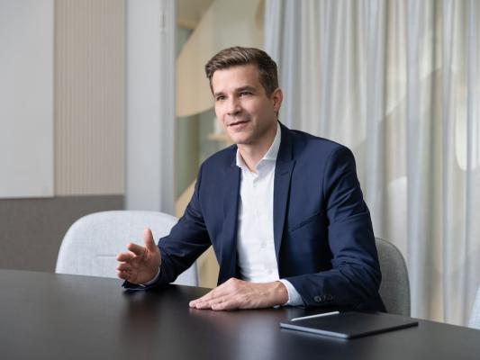 Gerold Idinger, an der Spitze von Unilever Austria.