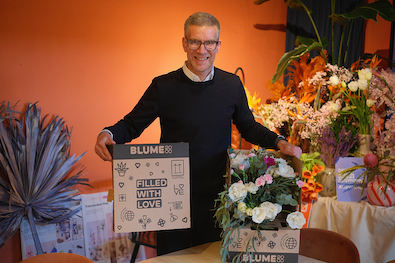 Blume2000-Vorstand Sven Klenner hat in Österreich große Pläne. 