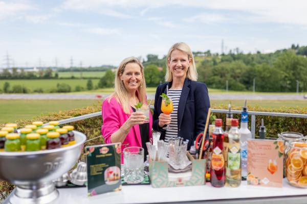 Irina Sonnleitner, Geschäftsführerin Eckes-Granini Österreich und Sandra Grünberger, Head of Marketing