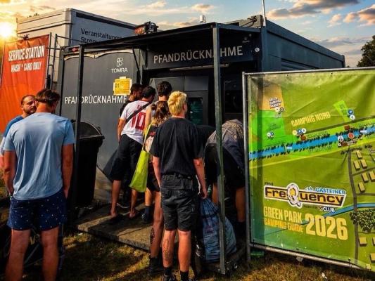 TOMRA am Frequency Festival