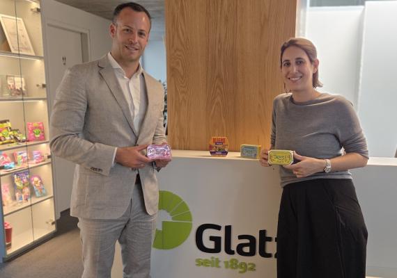 Glatz: Michael Polinski, Head of Sales & Marketing bei Glatz. Ihm zur Seite steht Brandmanagerin Sophia Schreder