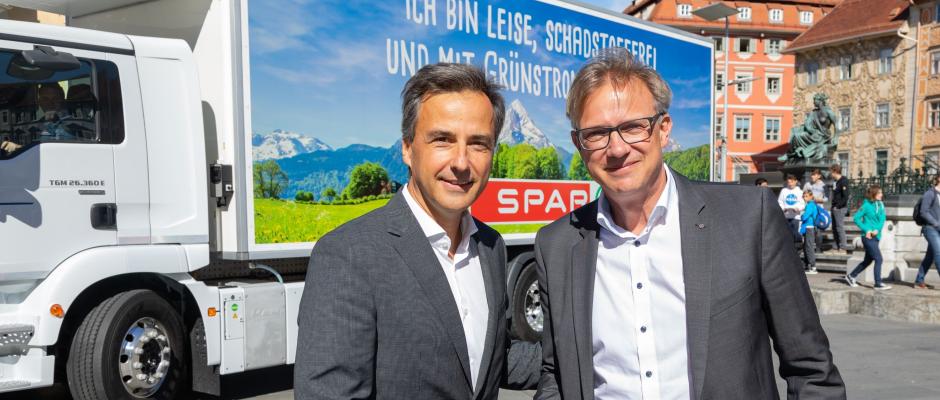 Spar E-LKW
