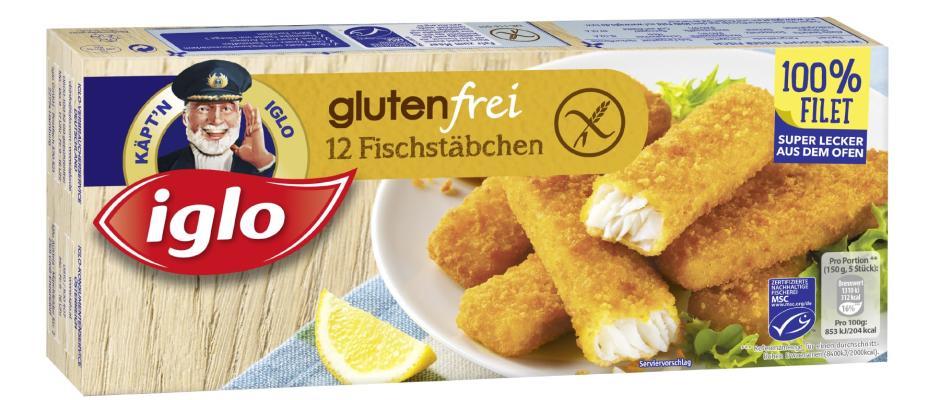 iglo Fischstäbchen glutenfrei