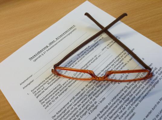 Altersteilzeit
