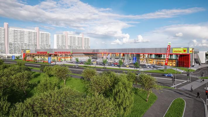 Interspar Alt-Erlaa wird umgebaut