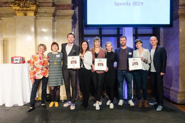 Manner gewinnt RMS Radio Award in der Kategorie Speedy .