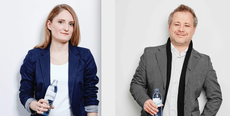 Mit neuen Aufgaben bei Vöslauer: Mag. Karin Soukup und Ing. Gernot Norbert Pichler