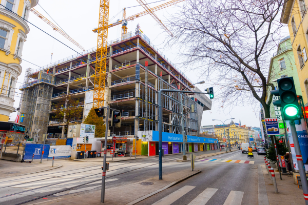 Dachgleiche bei Ikea am Westbahnhof in Wien