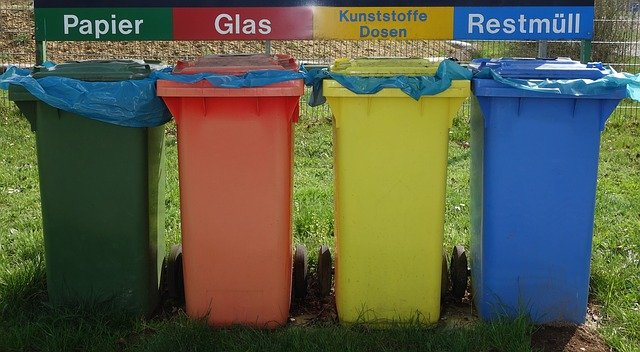 Mülltonnen in Corona Zeiten