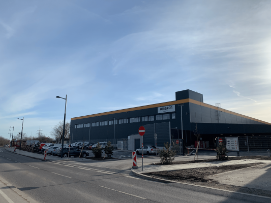 Neues Amazon-Verteilzentrum in Wien Simmering