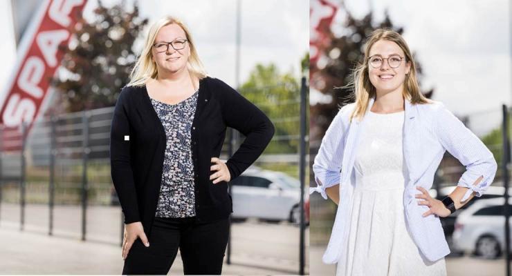 Sabrina Thaler und Magdalena Kranz (re.), Spar Kärnten und Osttirol