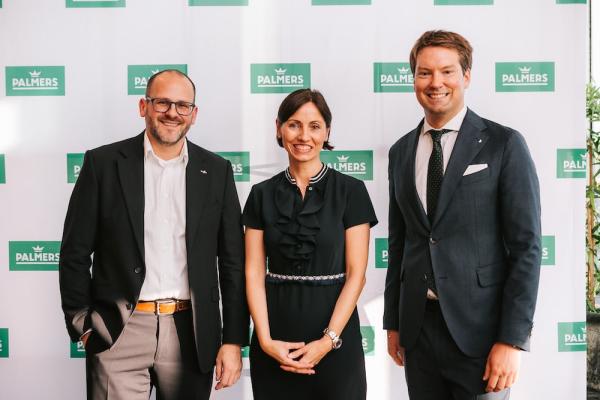 Palmers-Führungsetage: Robert Weiß, Eva Renk-Klenkhart und Ralph Hofmann.